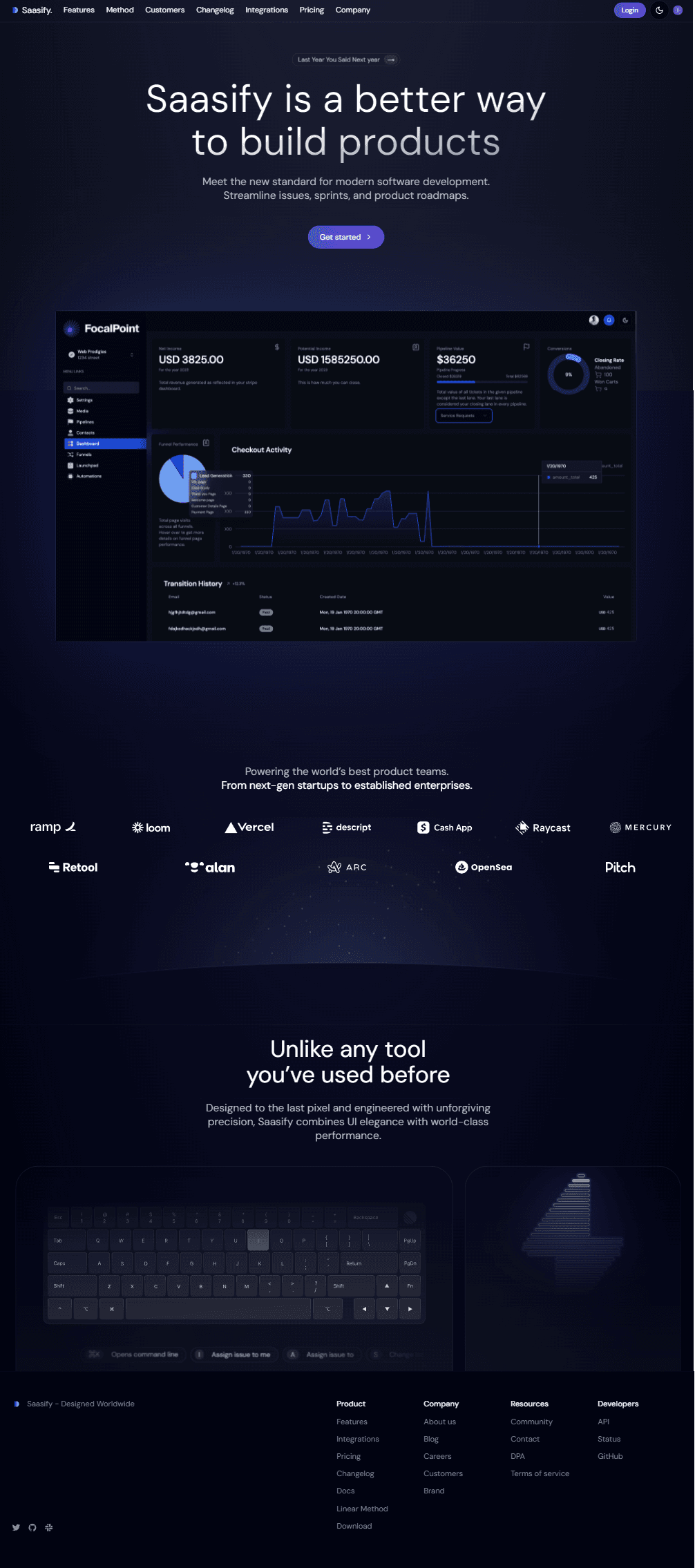 Saasify Website Builder